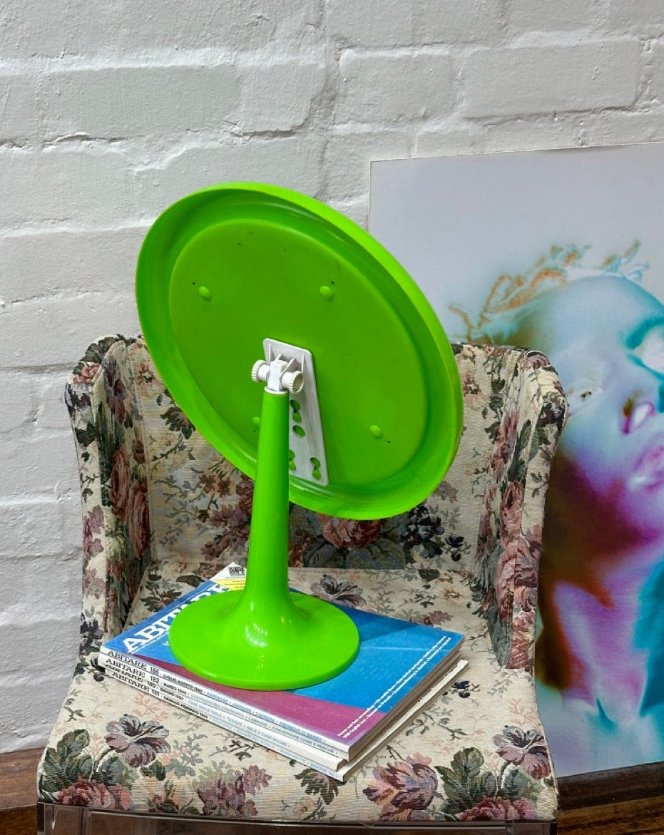 1970s Green Vanity Mirror