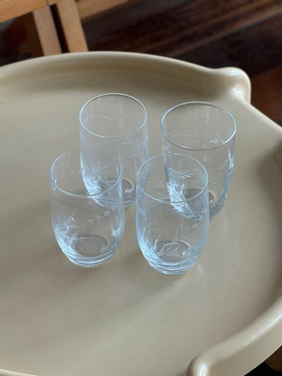 Set of 4 Vintage Tumblers