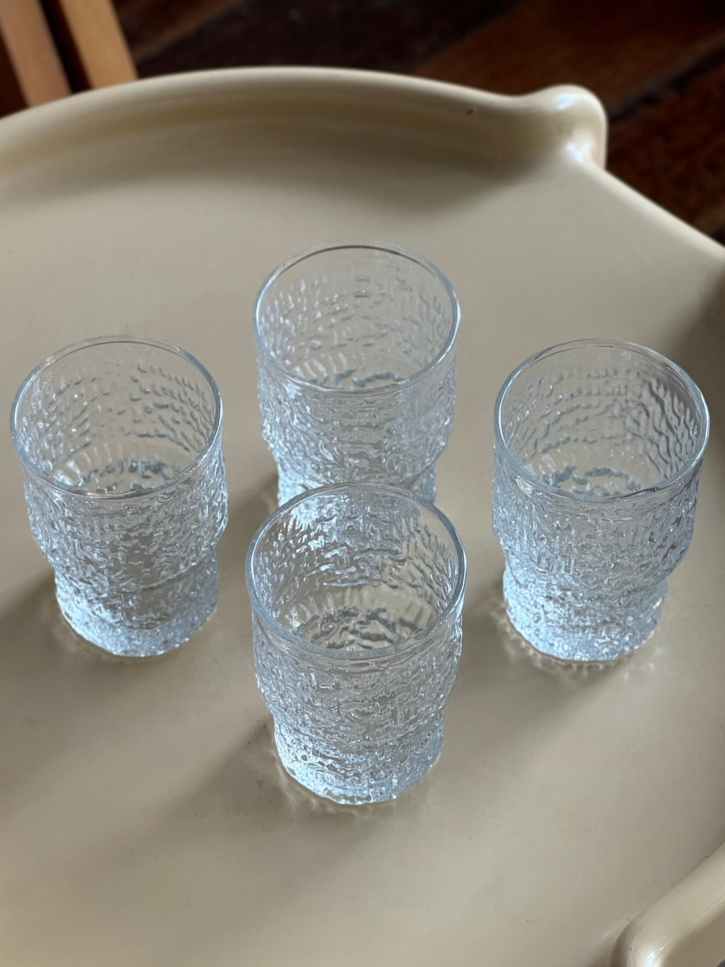 Set of Four Vintage Cocktail Glasses