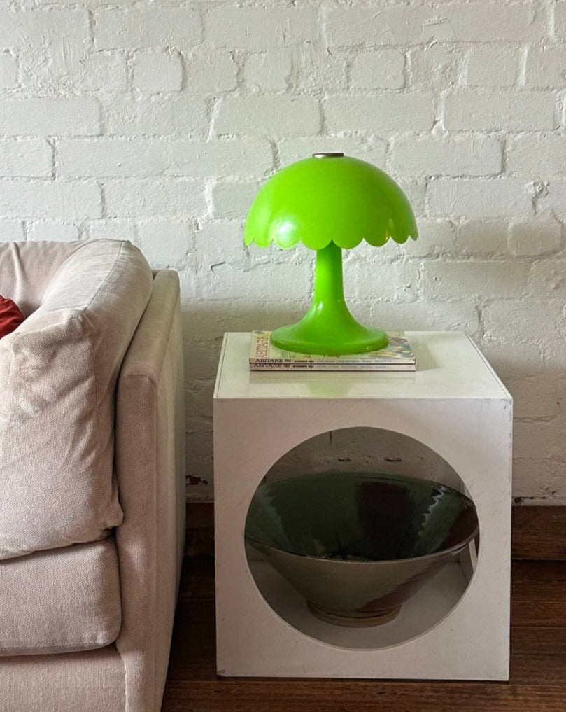 Scalloped Mushroom Lamp