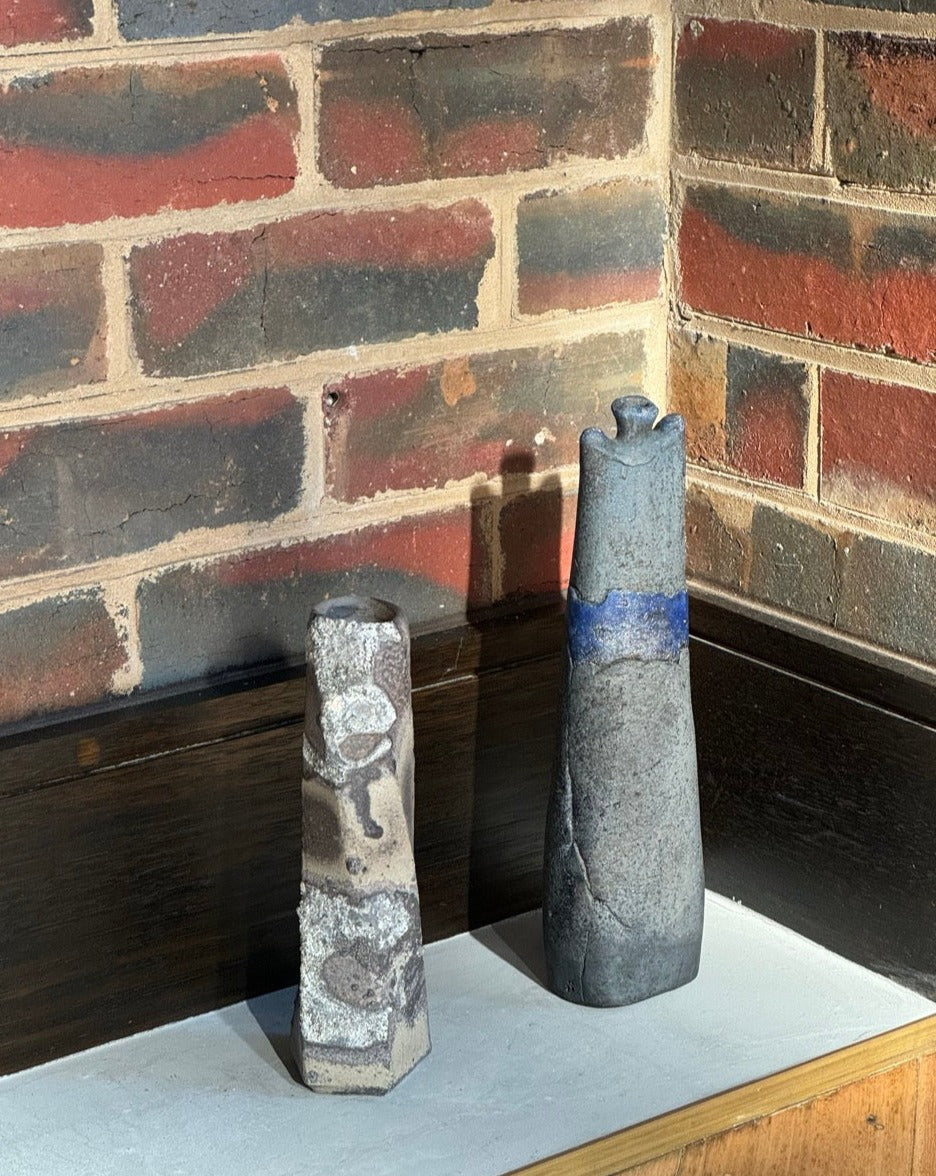 Two Stoneware Vessels