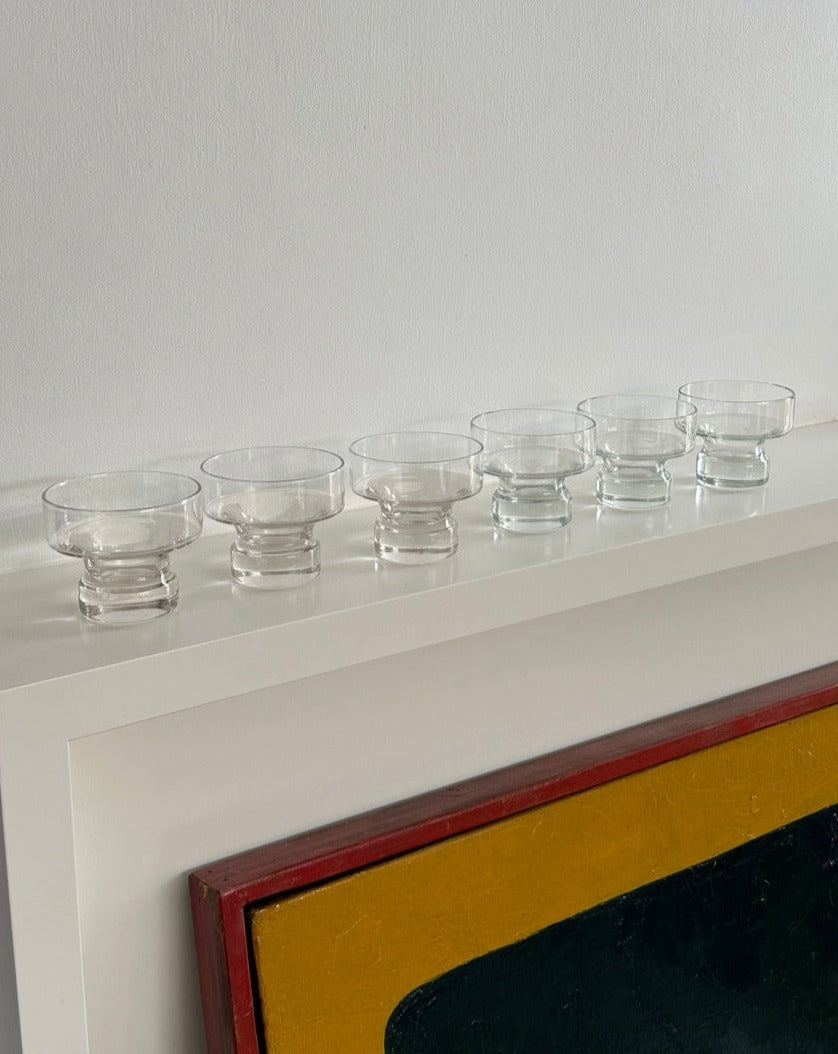 Set of 6 HAAMA Champagne Coupes