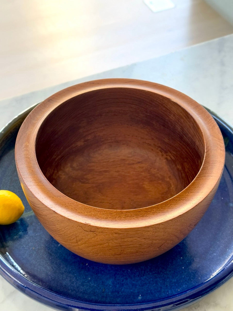Large Teak Bowl