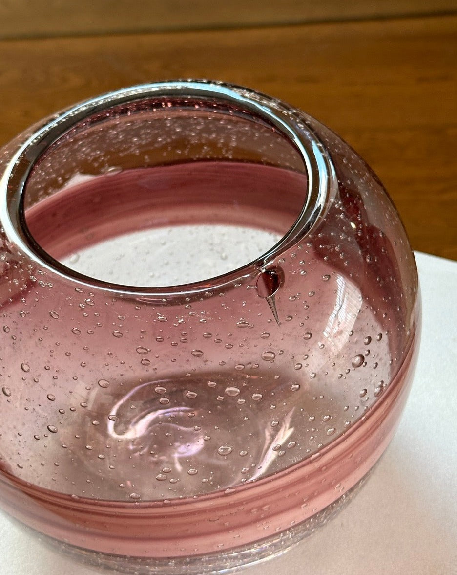 Spherical Glass Vase / Vessel