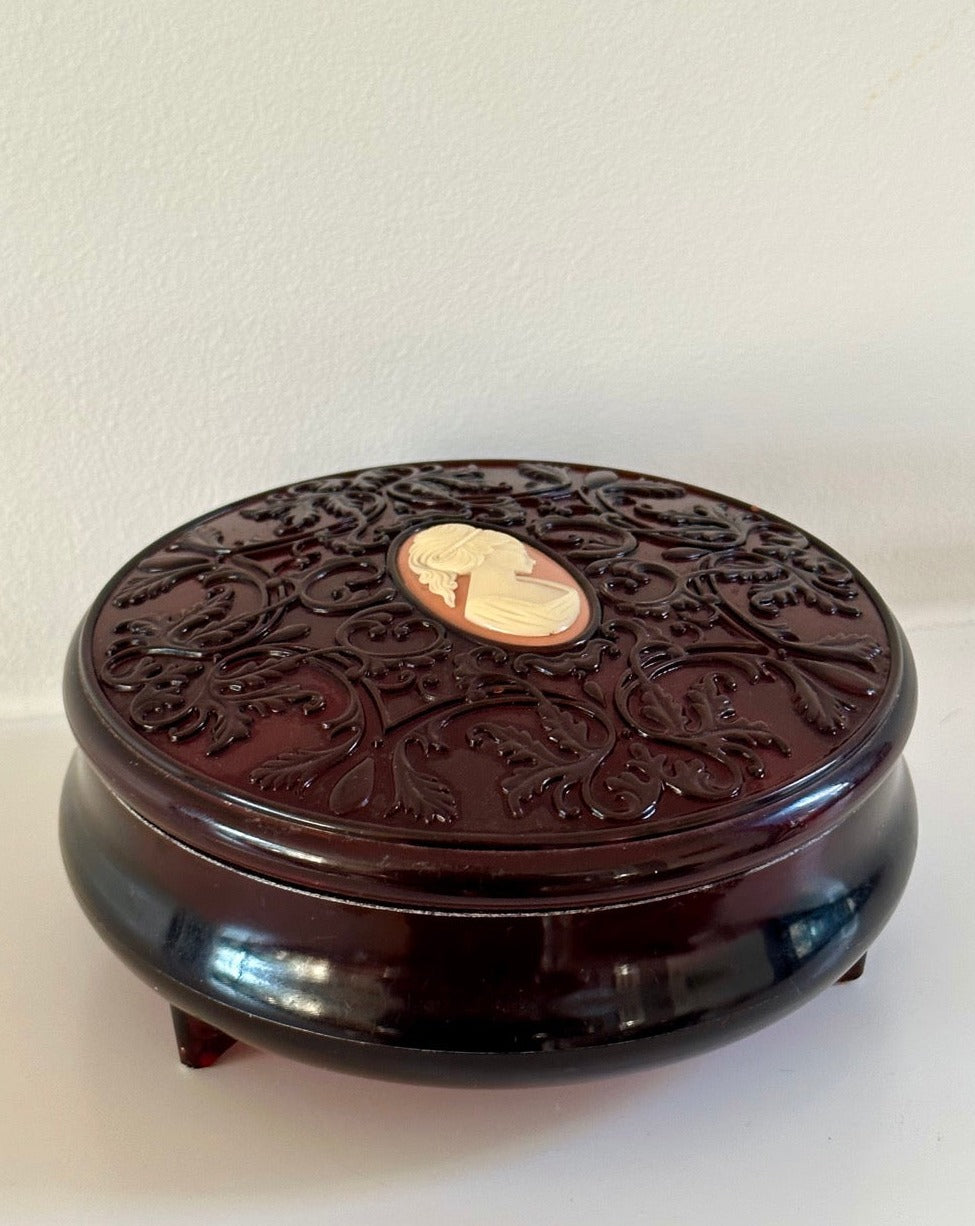 Vintage Avon Jewellery Box / Trinket Dish