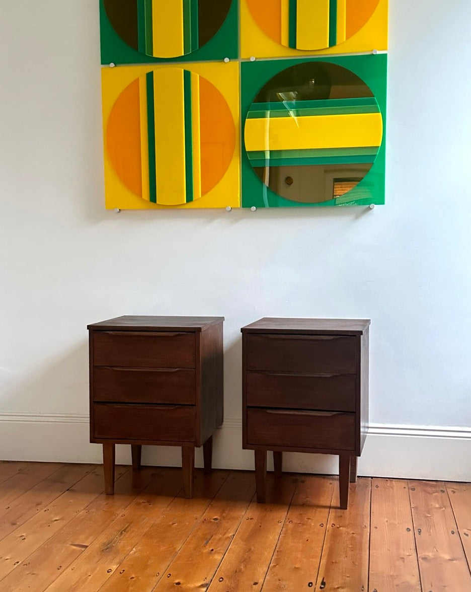 Mid Century Bedside Tables