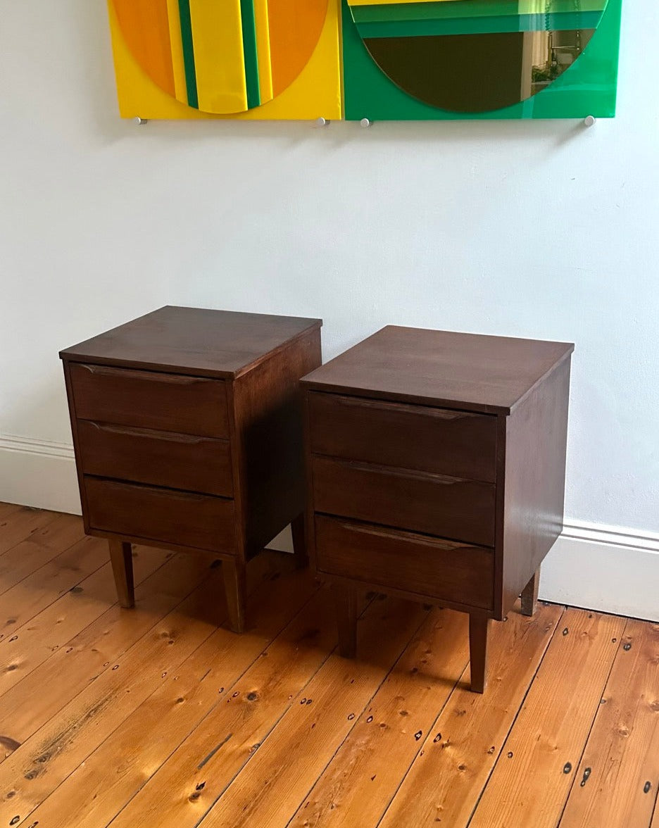 Mid Century Bedside Tables