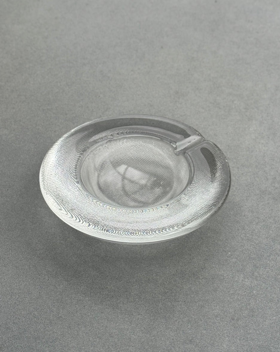 Iittala Textured Glass Ashtray / Bowl