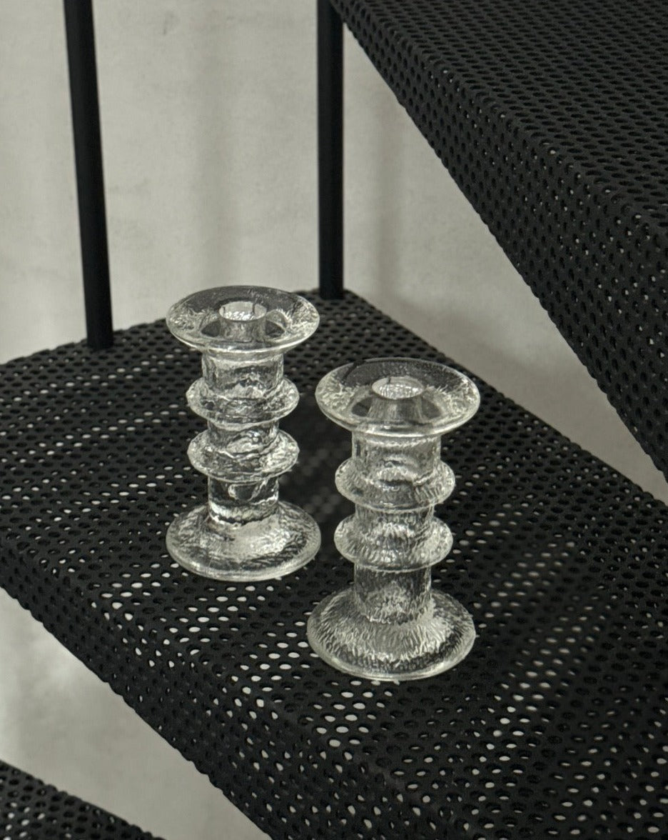 Pair of Luminarc Nordic Candle Holders