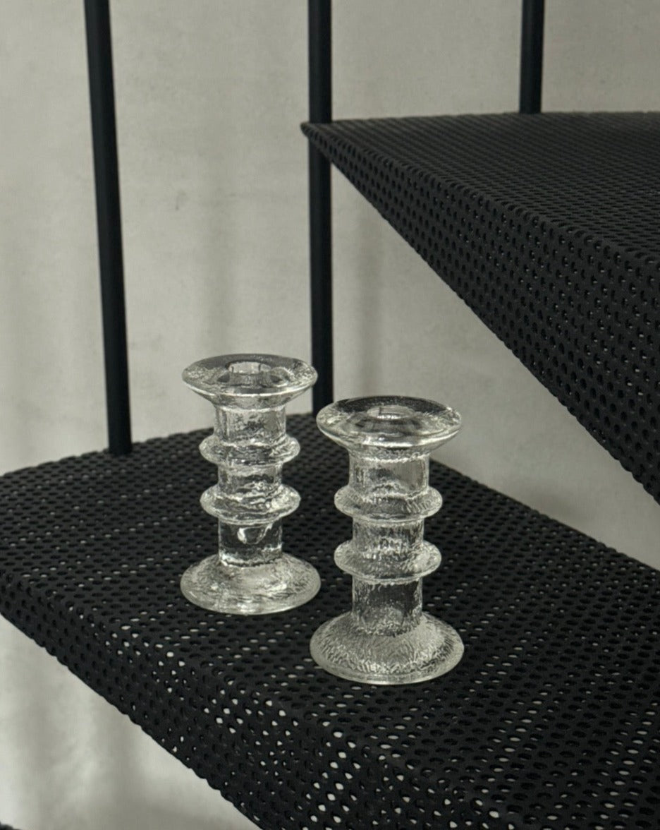 Pair of Luminarc Nordic Candle Holders