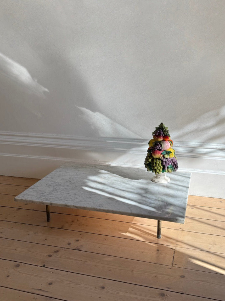 Heavy Marble Plinth / Coffee Table