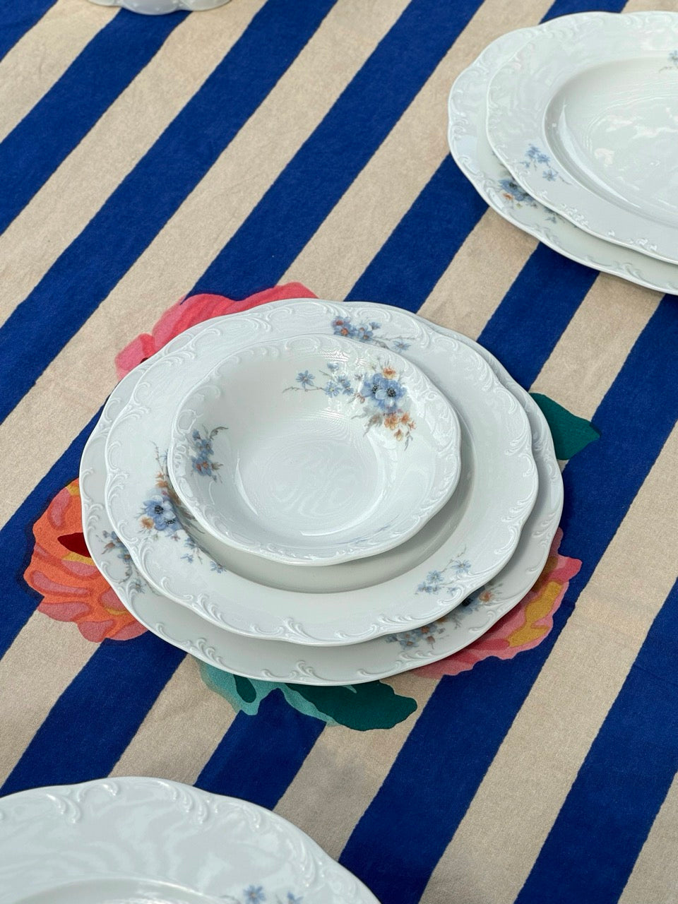Rosenthal Belvedere Classic Rose Dinner Set