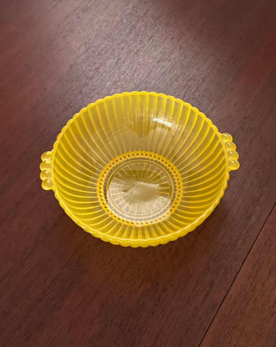 Crown Crystal Glass Bowl
