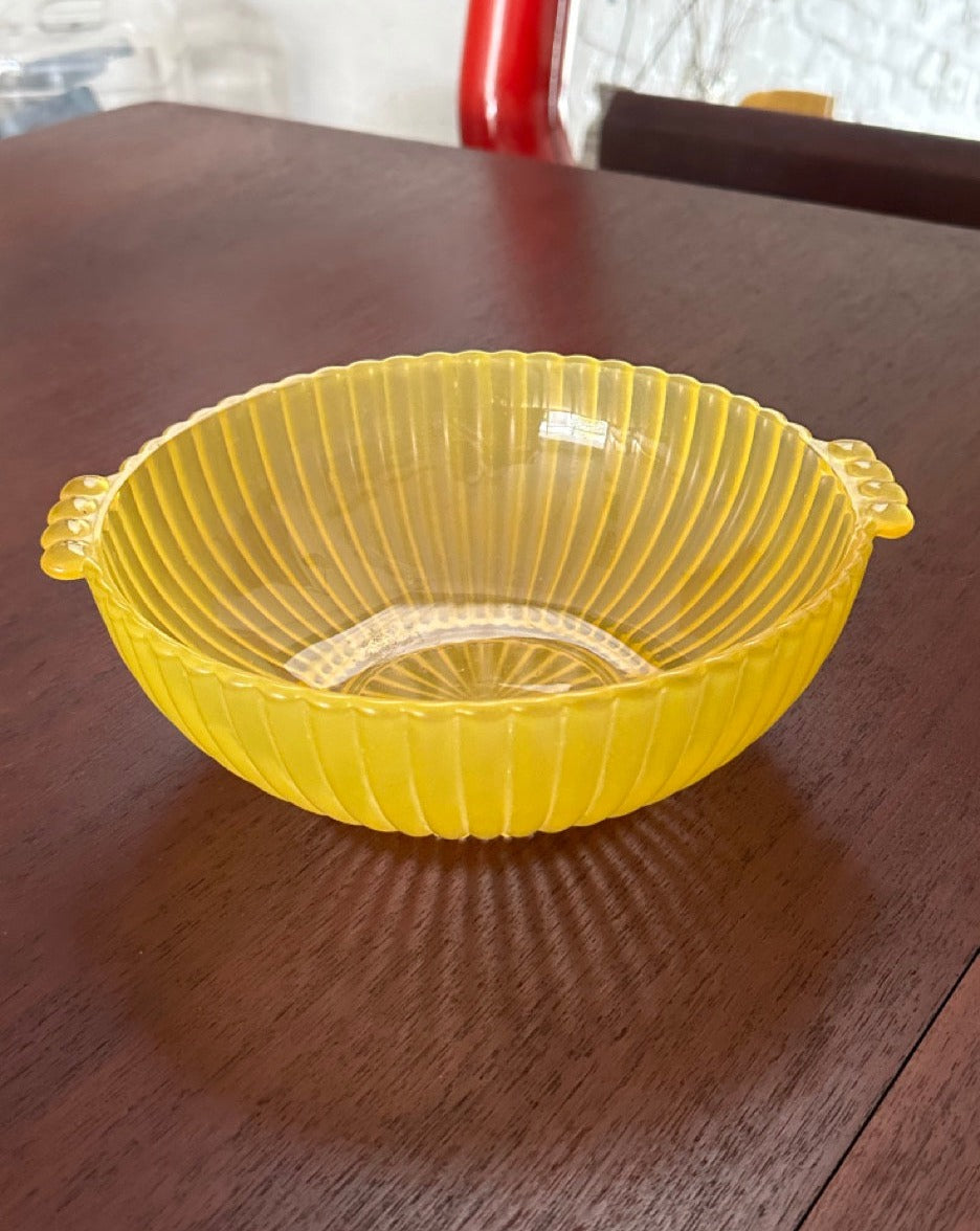 Crown Crystal Glass Bowl