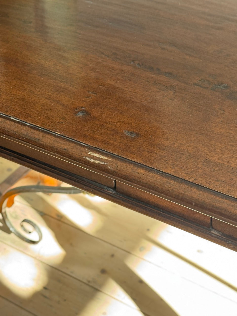 Spanish Oak Trestle Table