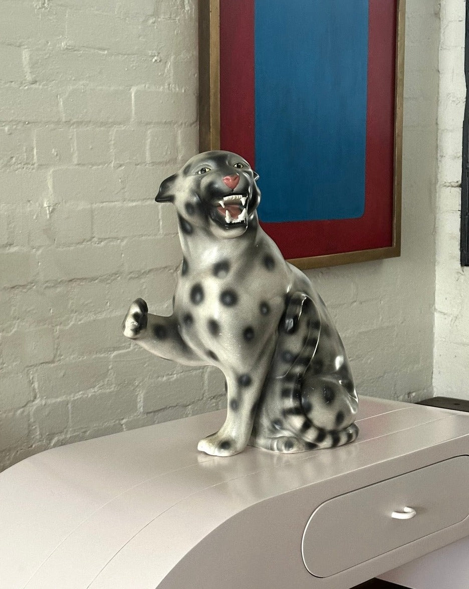Vintage Ceramic Leopard