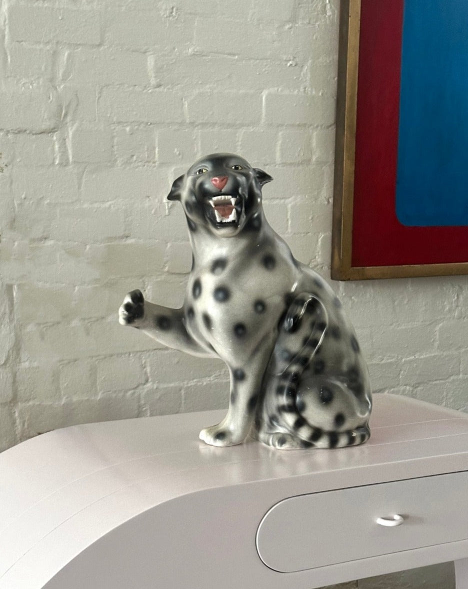 Vintage Ceramic Leopard