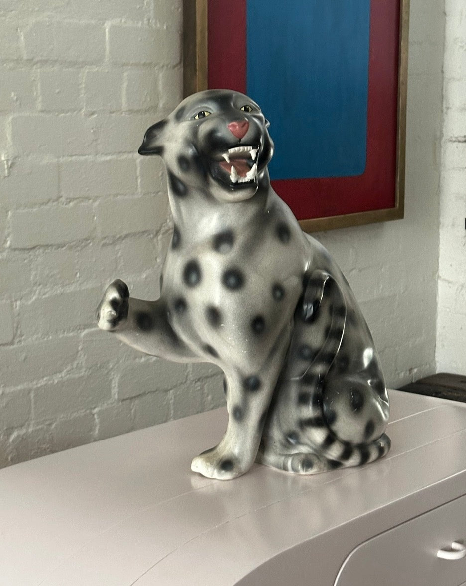 Vintage Ceramic Leopard