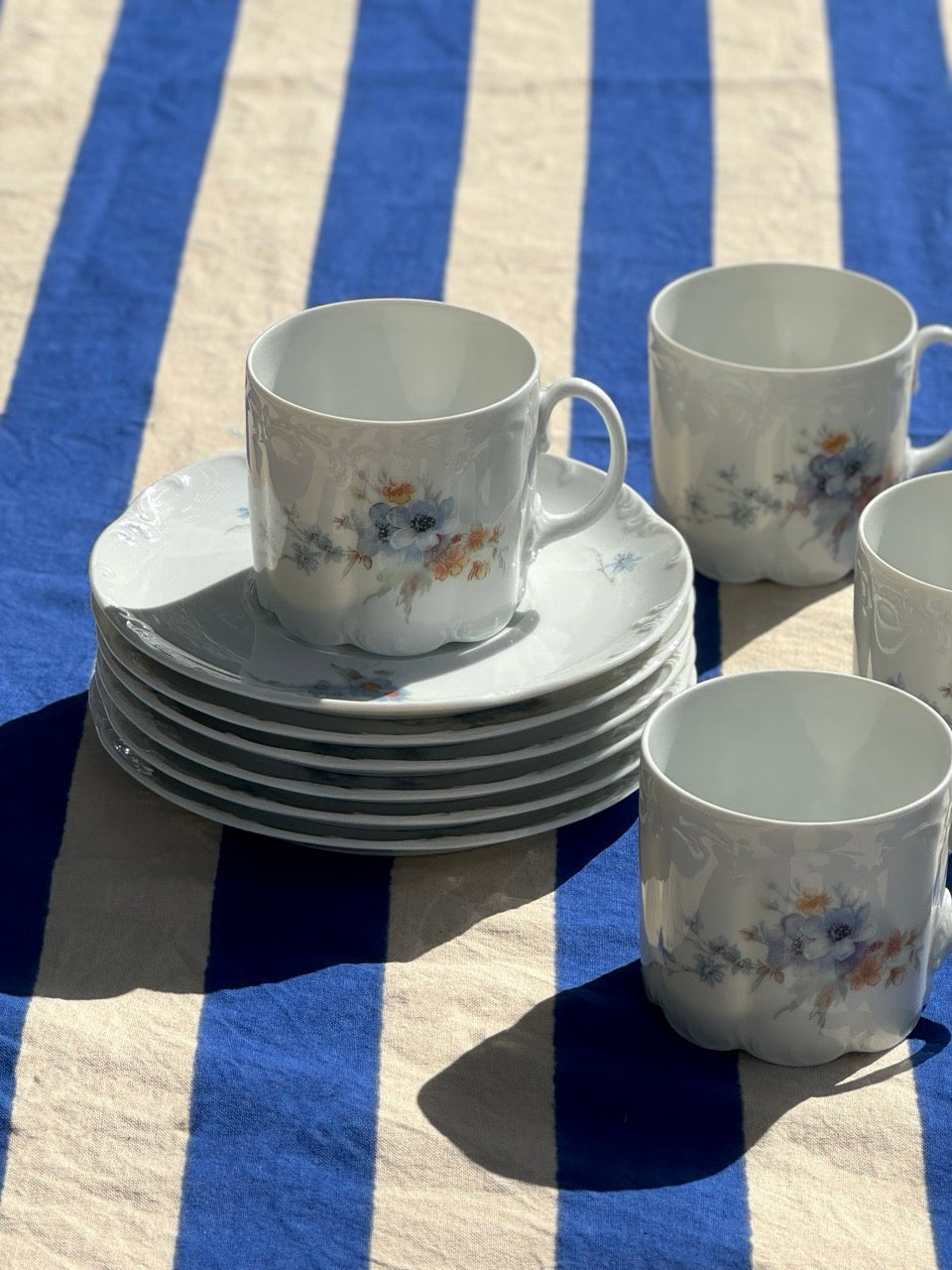 Rosenthal Belvedere Classic Rose Tea Service Set