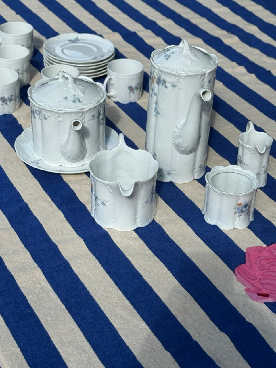 Rosenthal Belvedere Classic Rose Tea Service Set