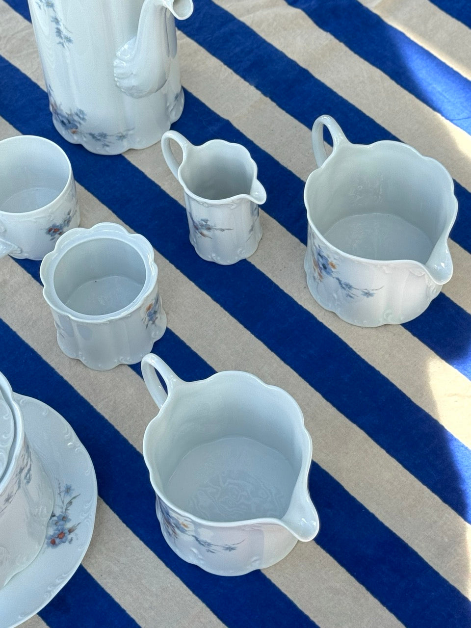 Rosenthal Belvedere Classic Rose Tea Service Set