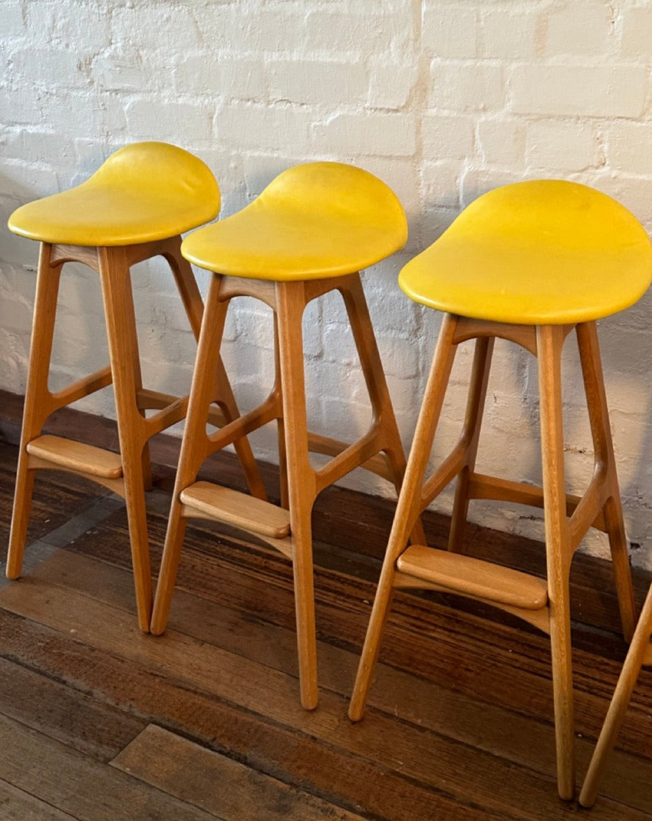 Erik Buch Swivel Bar Stools