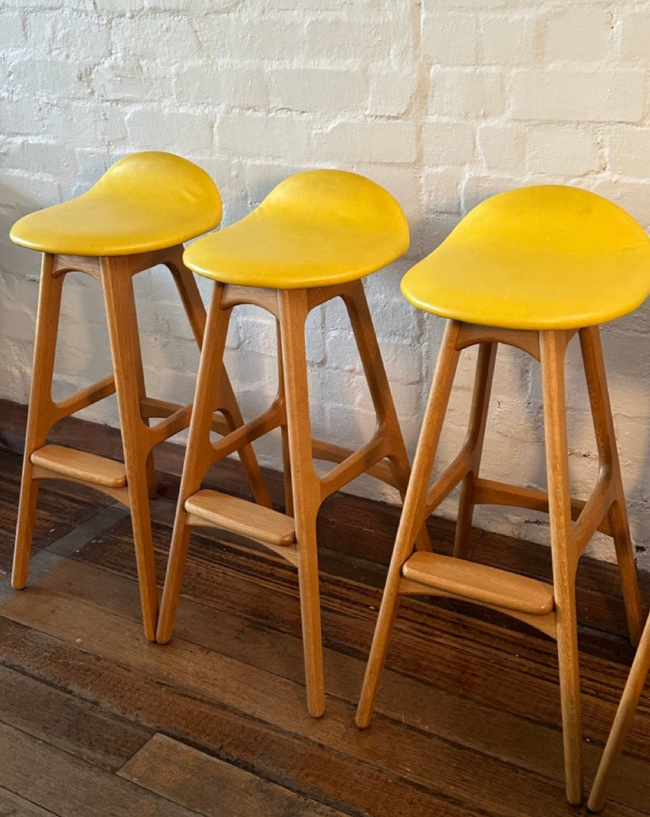 Erik Buch Swivel Bar Stools