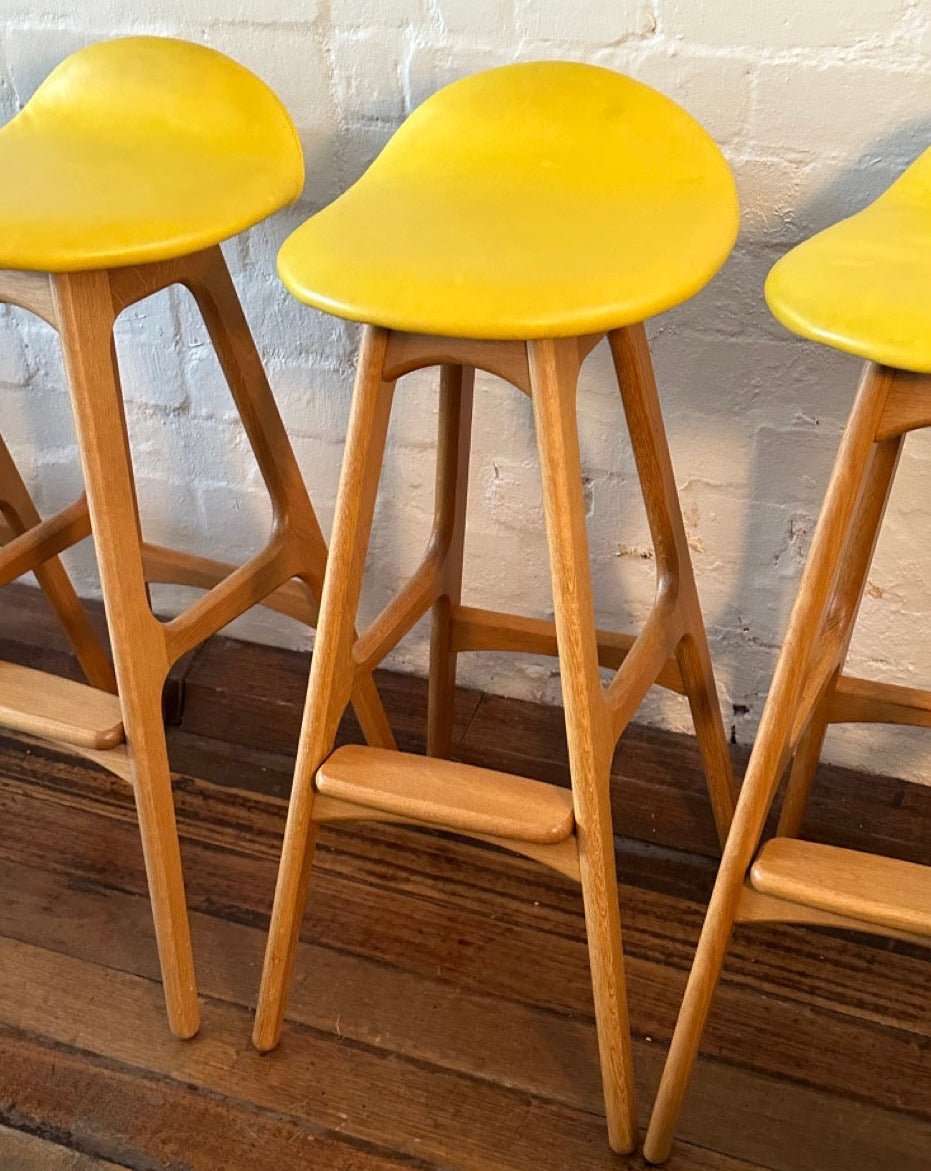 Erik Buch Swivel Bar Stools