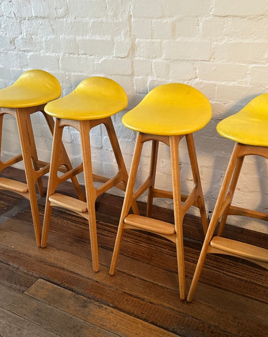 Erik Buch Swivel Bar Stools