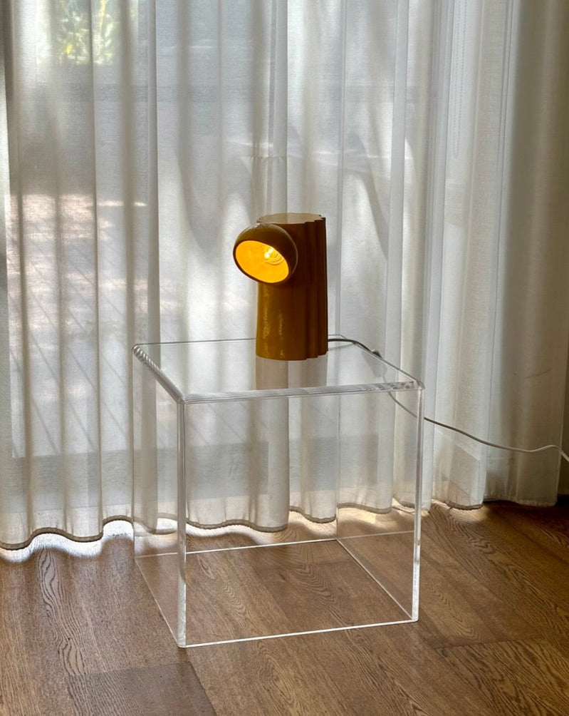Yellow Ceramic Lamp