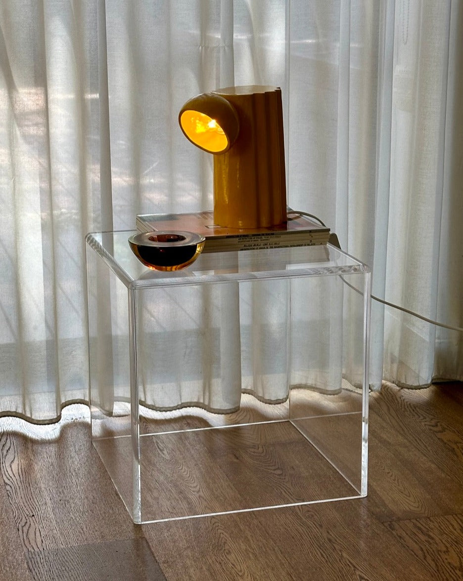 Acrylic Cube Side Tables