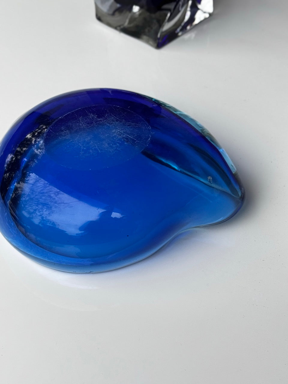 Large Vintage Murano Glass Bowl, Italy, 1960s