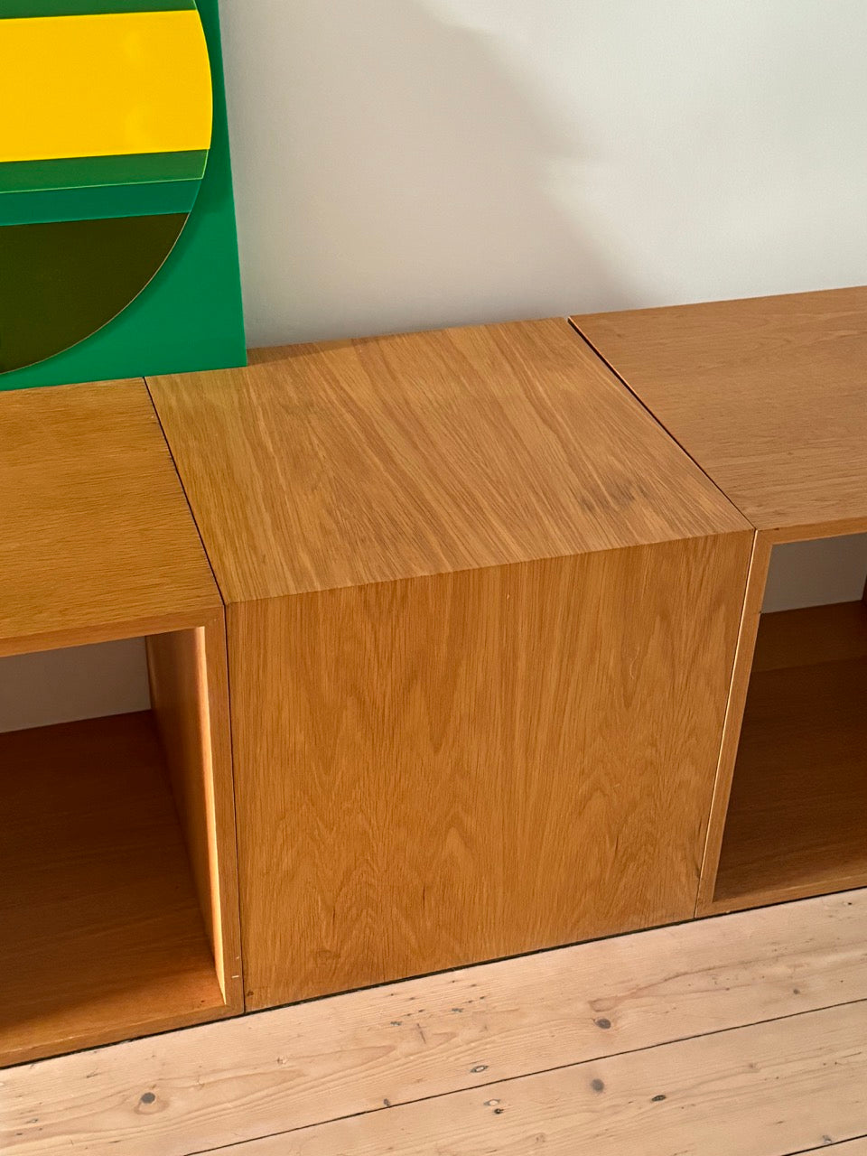 Oak Shelving Unit