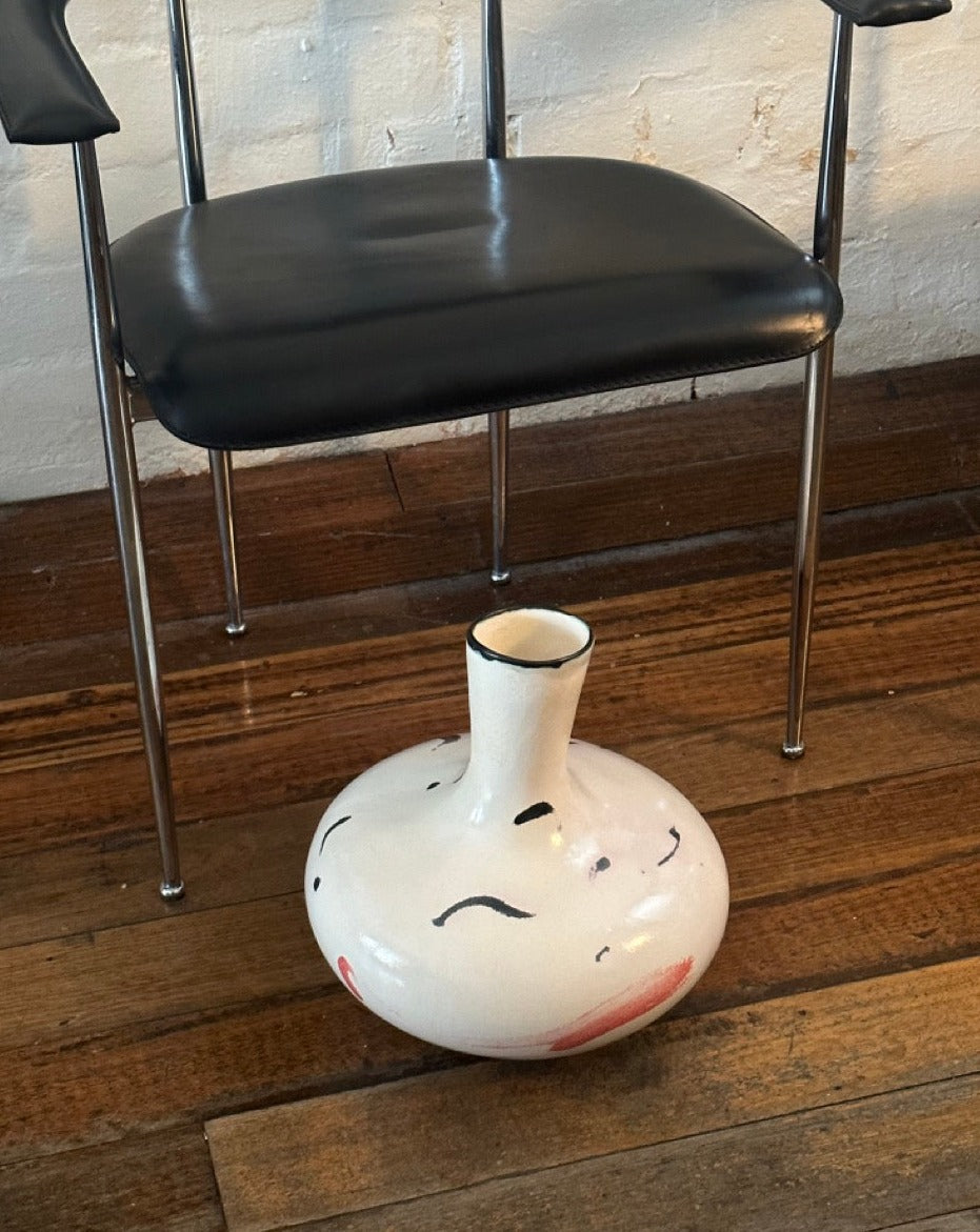 A Large Ceramic Vase by Jill Symes