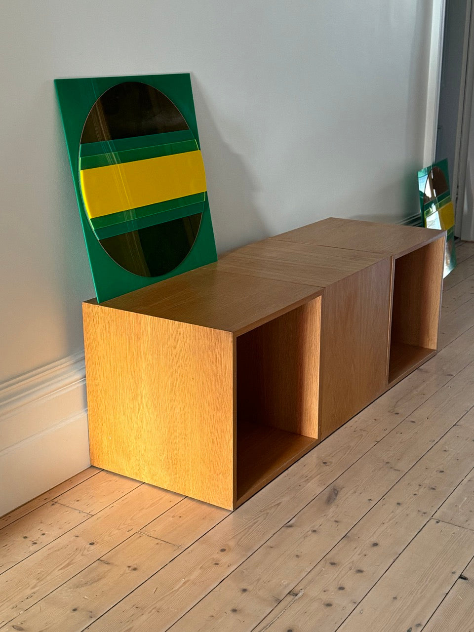 Oak Shelving Unit