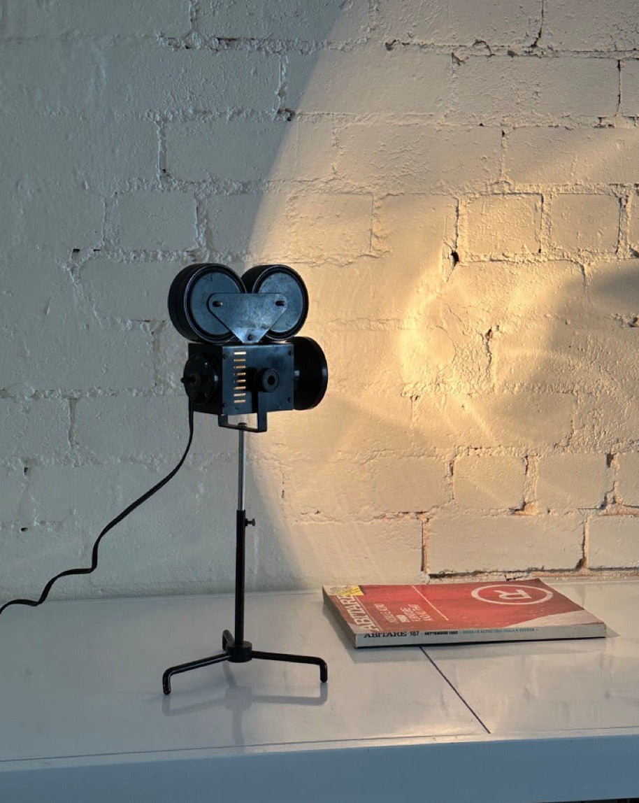 Vintage Film Camera Lamp