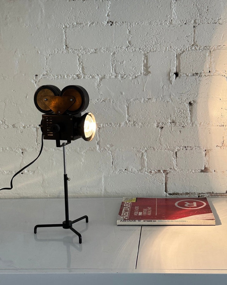 Vintage Film Camera Lamp