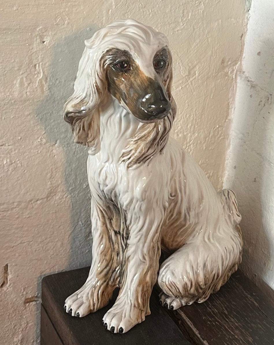 Italian Ceramic Afghan Hound