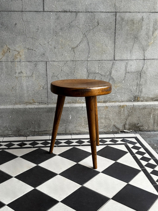 Mid Century Oak Stools