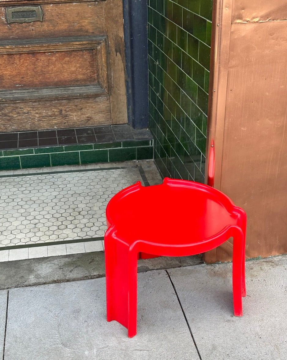 Red Kartell Nesting Table (medium)