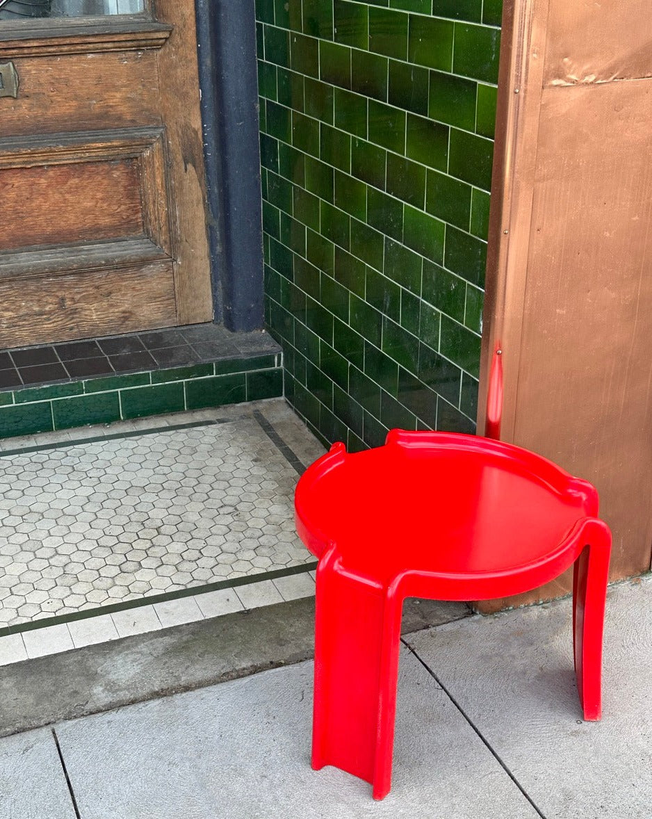 Red Kartell Nesting Table (medium)