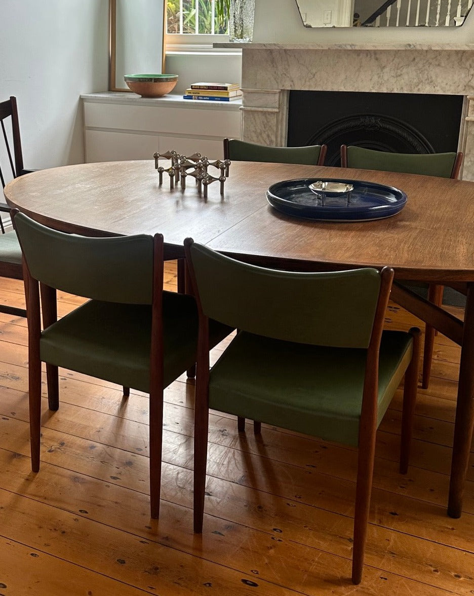 Four Mid Century Dining Chairs