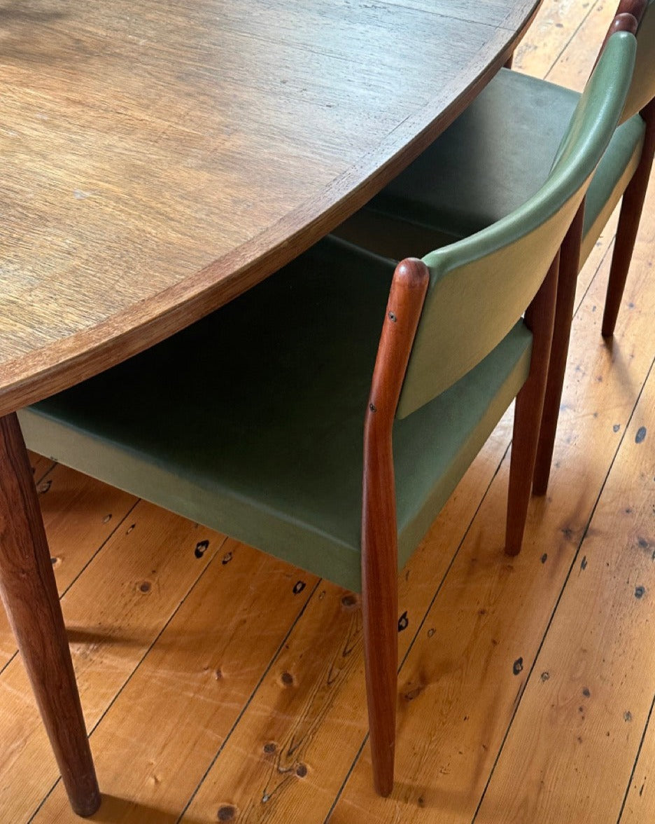 Four Mid Century Dining Chairs
