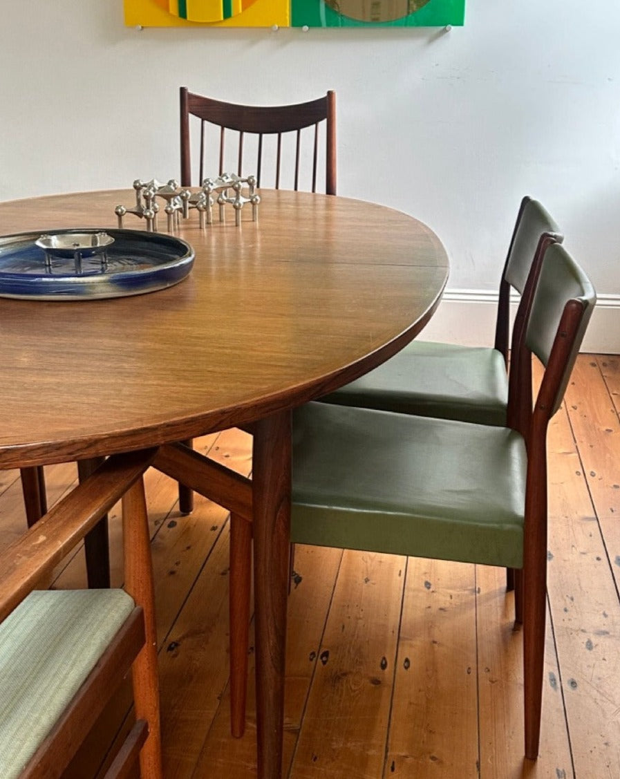 Four Mid Century Dining Chairs