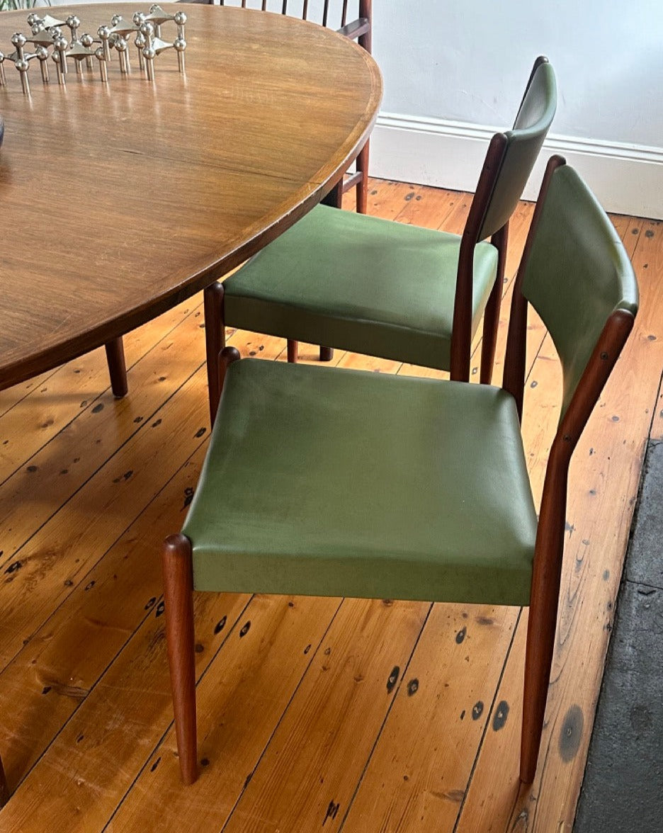 Four Mid Century Dining Chairs