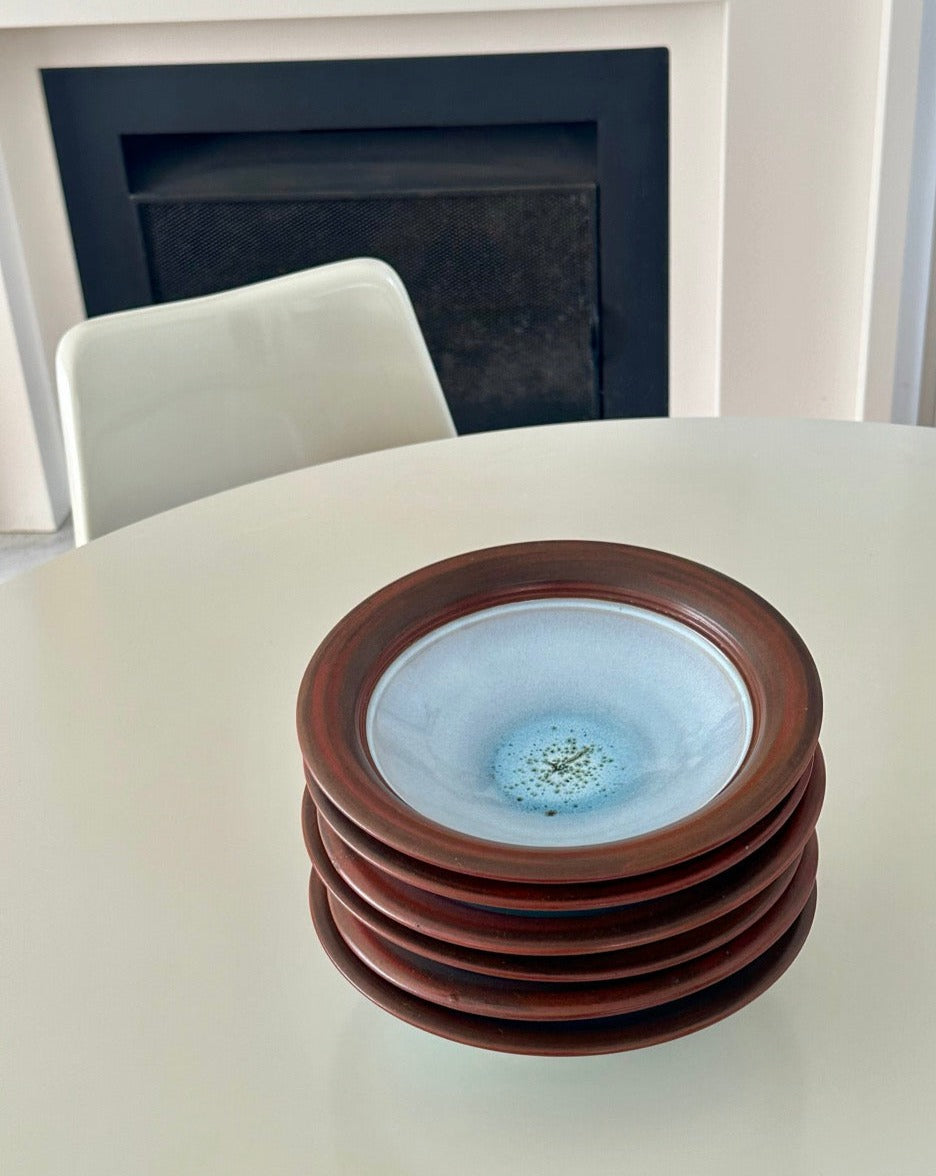 6 Arnaud Barraud Stoneware Bowls