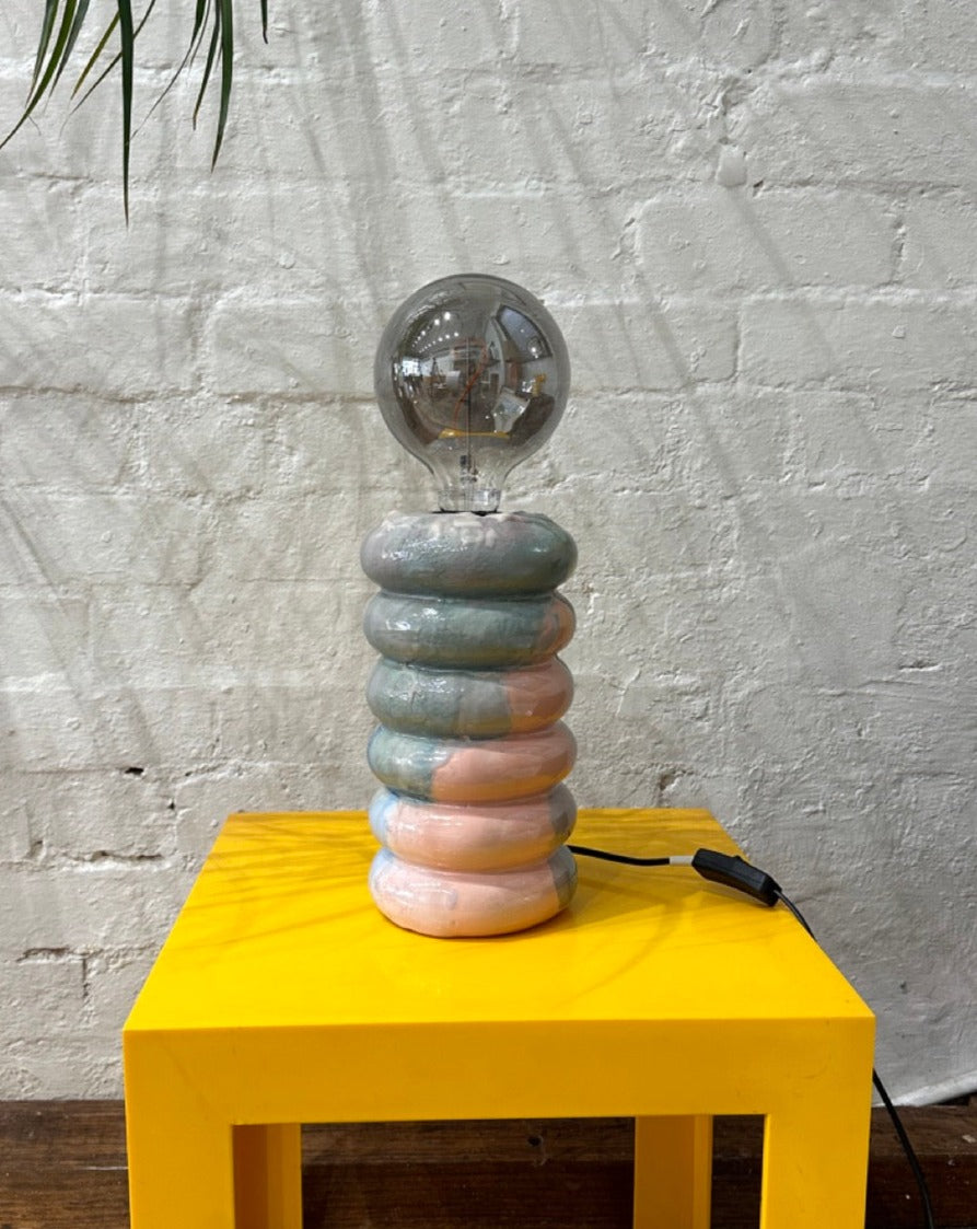 Sculptural Ceramic Lamp