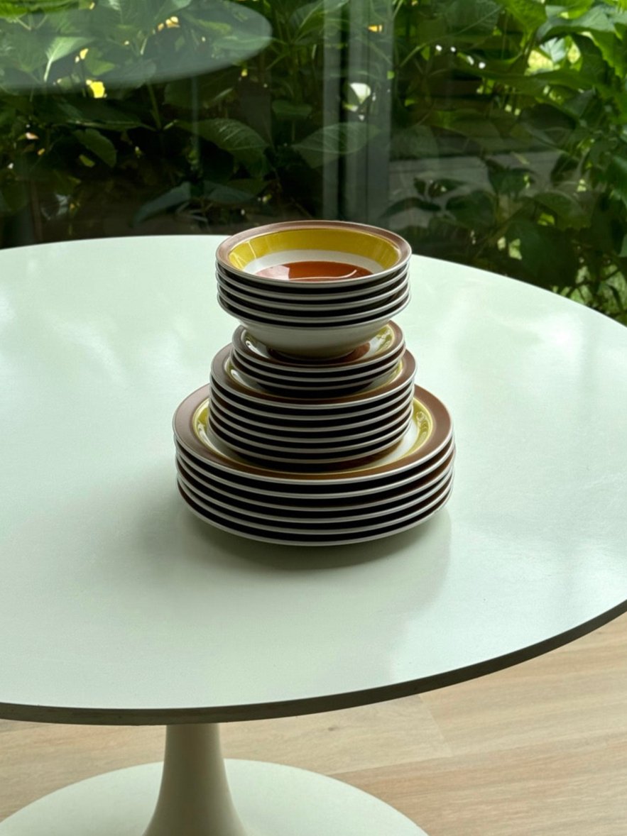 Vintage Ceramic Dinnerware Barocco Vintage Style Ceramic Dinner Plate