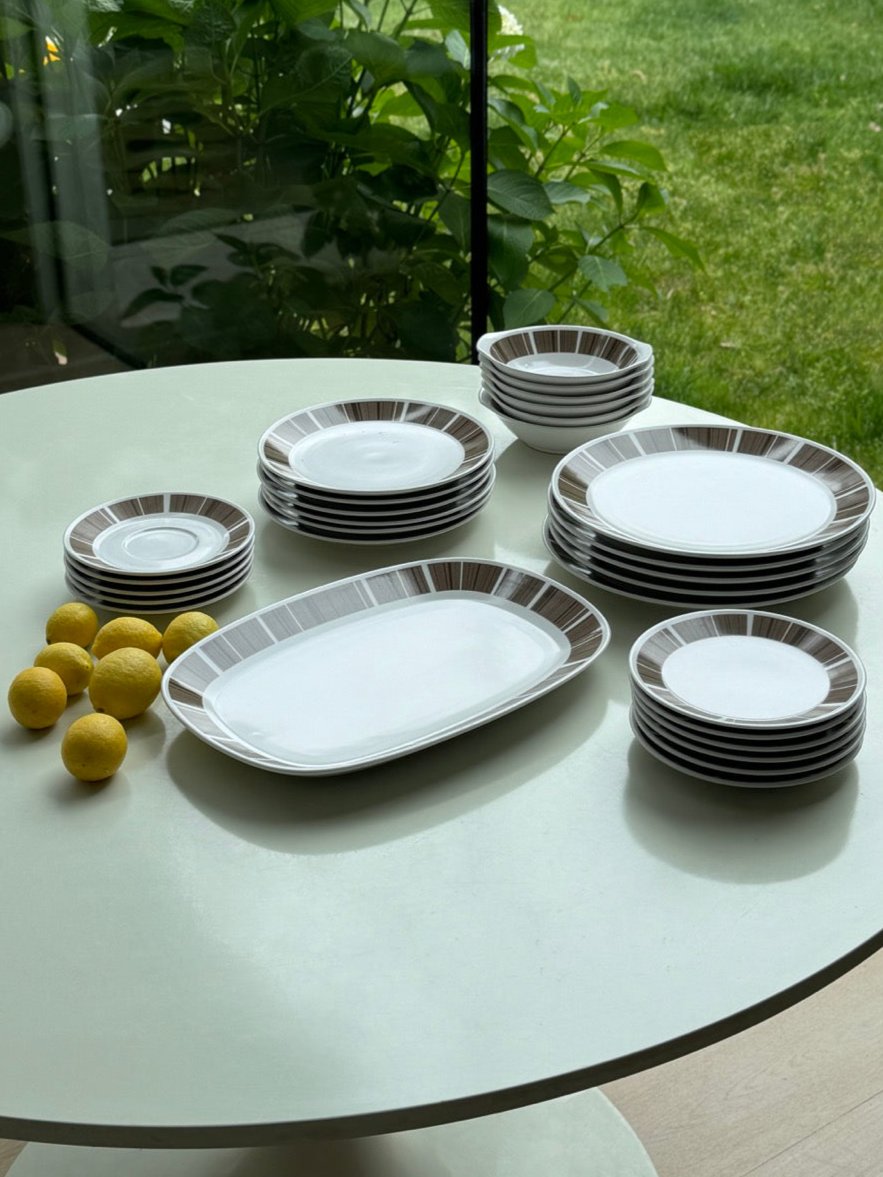 Vintage Noritake Newel Dinner & Tea Set