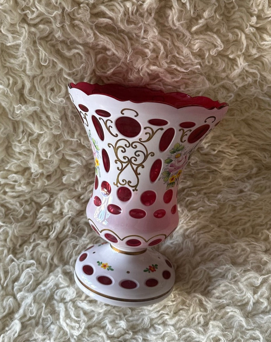Bohemia Glass Vase